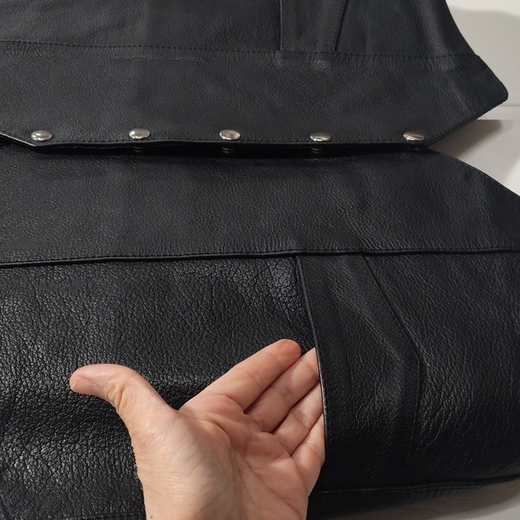 INTERSTATE LEATHER Vest In Size Large - Picture 2 of 9